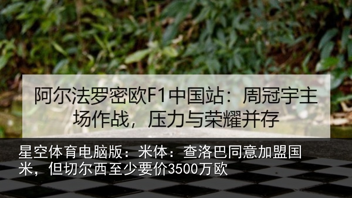 星空体育电脑版：米体：查洛巴同意加盟国米，但切尔西至少要价3500万欧